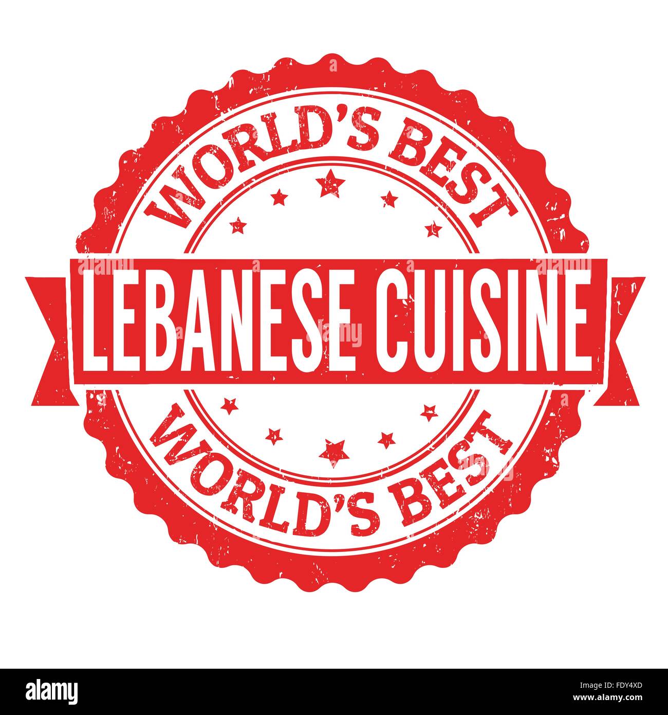 Lebanon food Stock Vector Images - Alamy