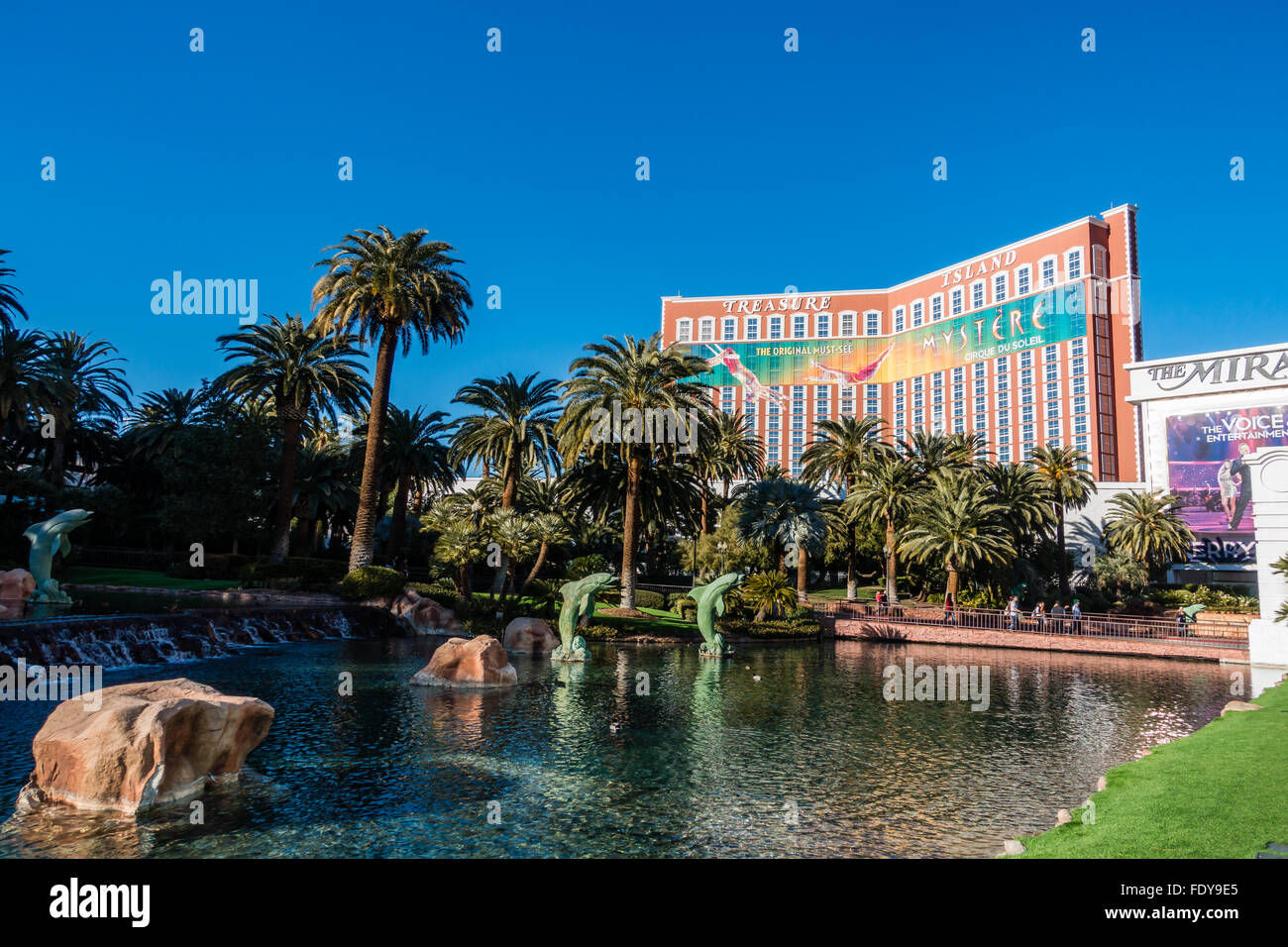 Fountain mirage las vegas High Resolution Stock Photography and Images
