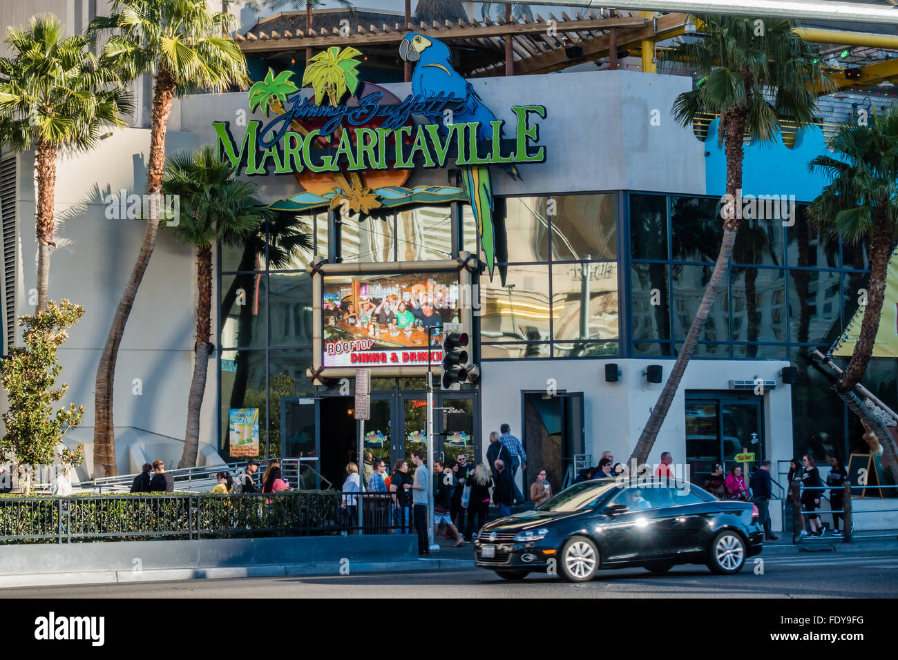 Jimmy Buffett's Margaritaville restaurant in Las Vegas, Nevada, USA Stock Photo