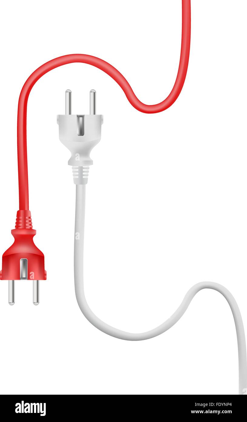 Electric cable white hires stock photography and images Alamy