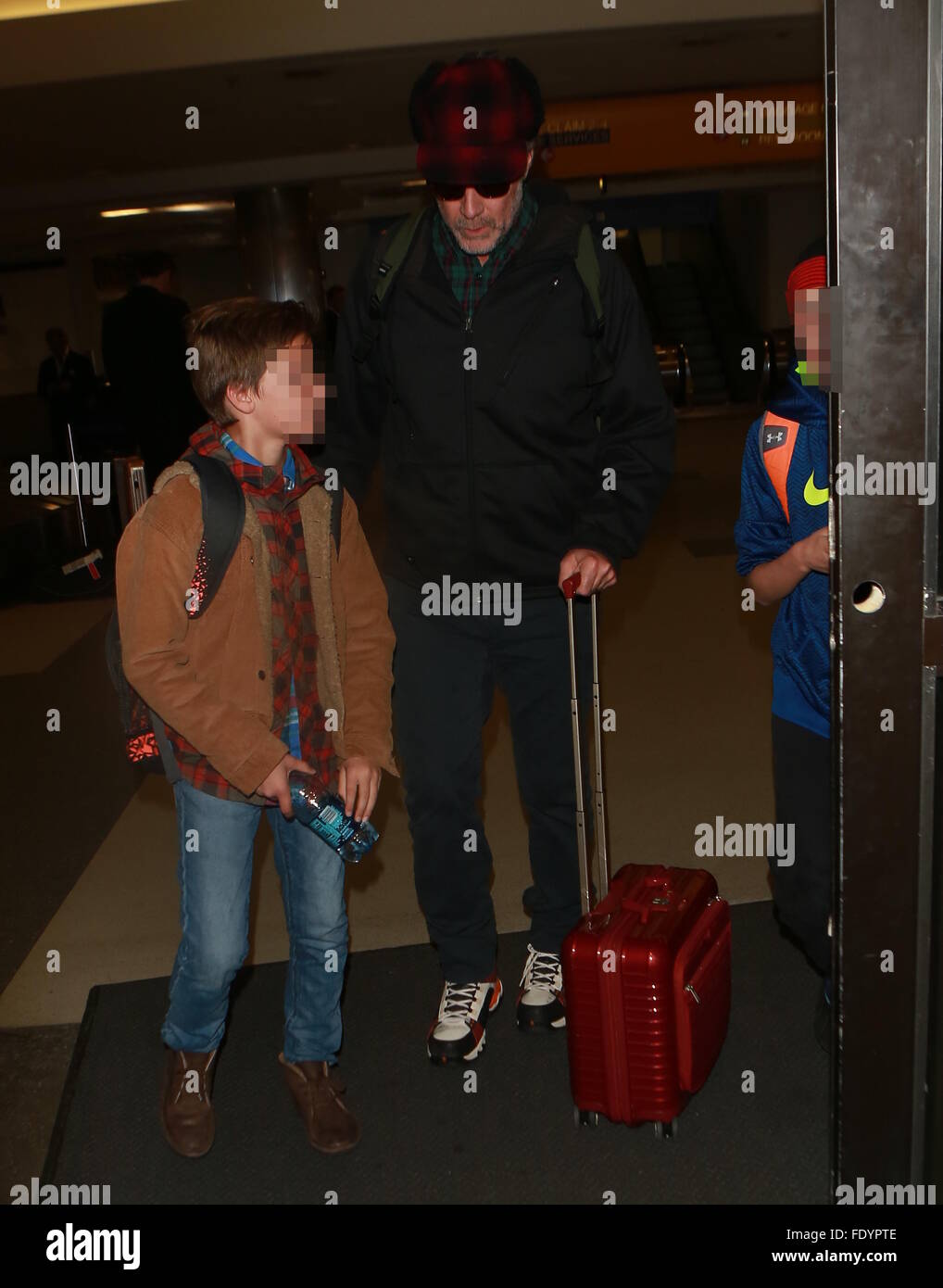 Will Ferrell Arrives At Los Angeles International (lax) Airport With 