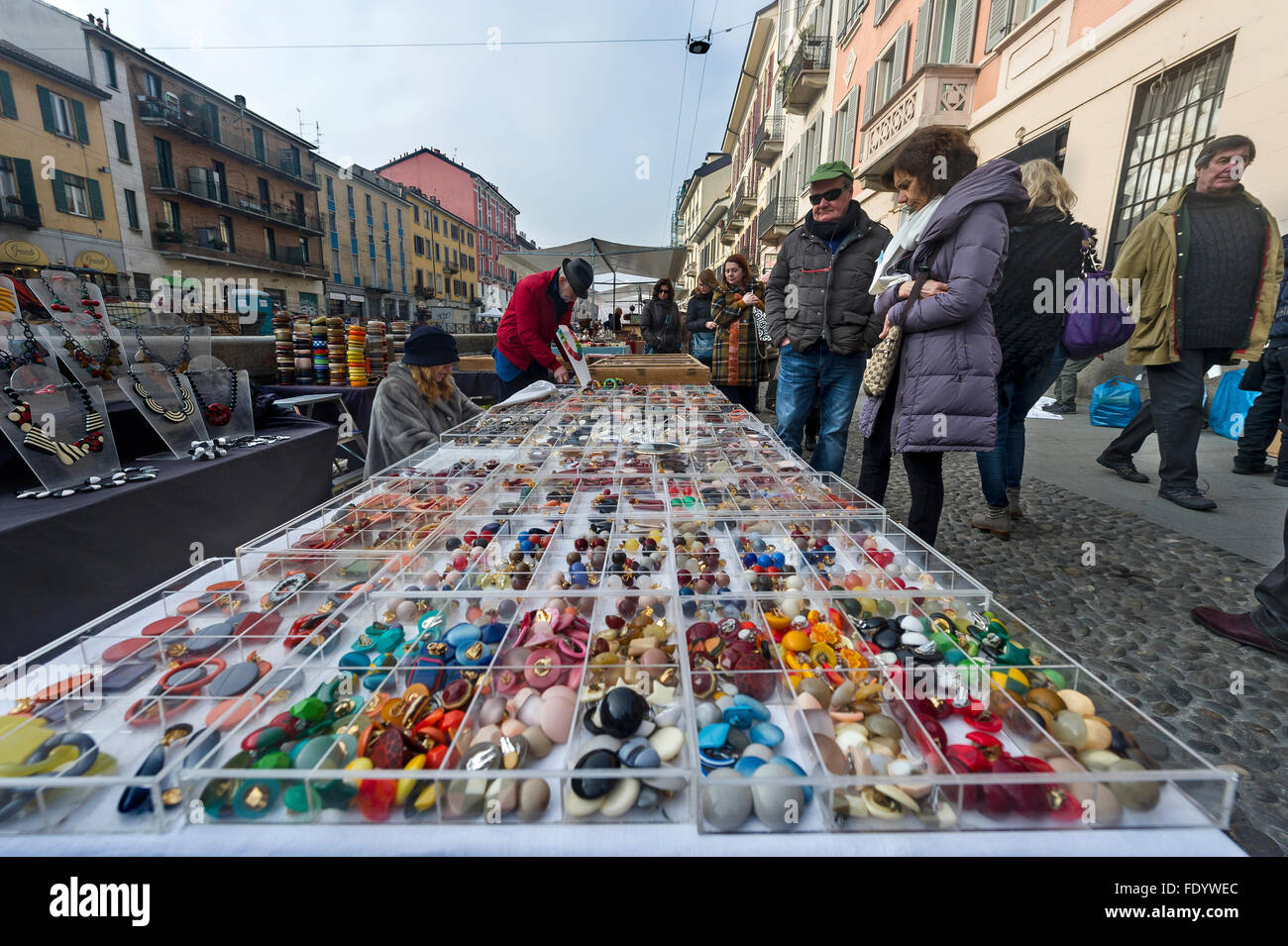 Milan Italy 08082019 Milan Street Market Stock Photo 1476753893