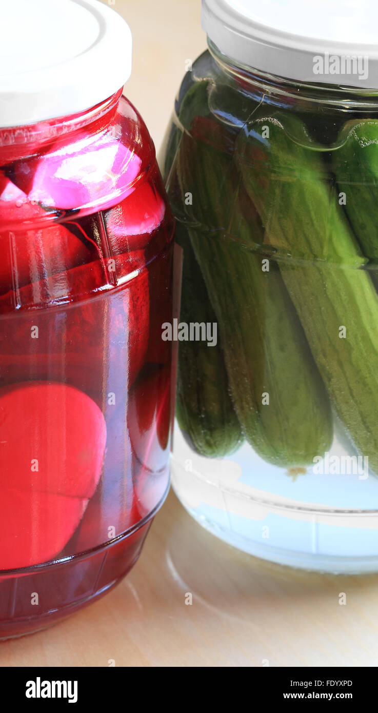 Lebanese Pickles Stock Photo