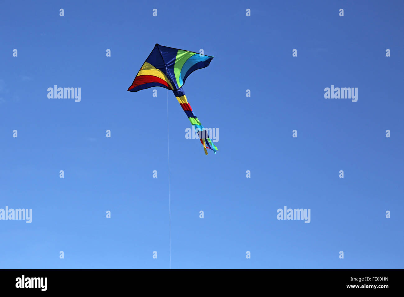 Berlin, Germany, a kite in the air Stock Photo