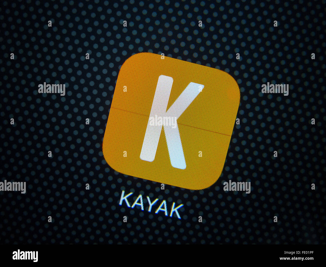 Kayak hotel booking app on smart phone Stock Photo - Alamy