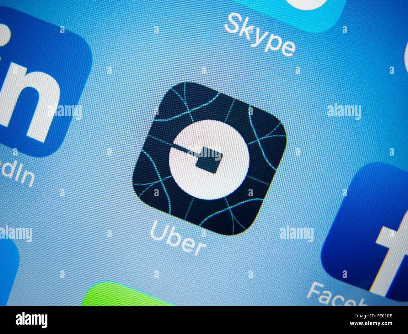 Uber Icon High Resolution Stock Photography and Images - Alamy