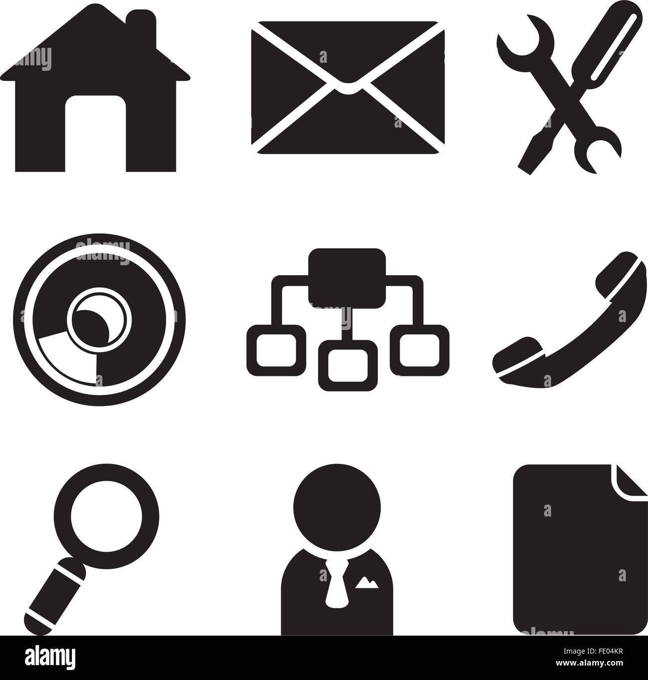 Homepage vector hi-res stock photography and images - Alamy