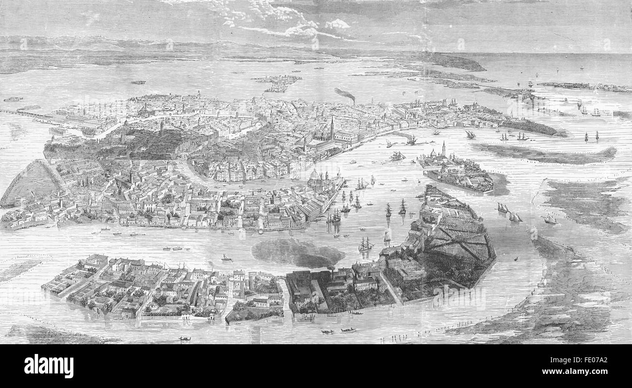 Venice birds eye view hi-res stock photography and images - Alamy