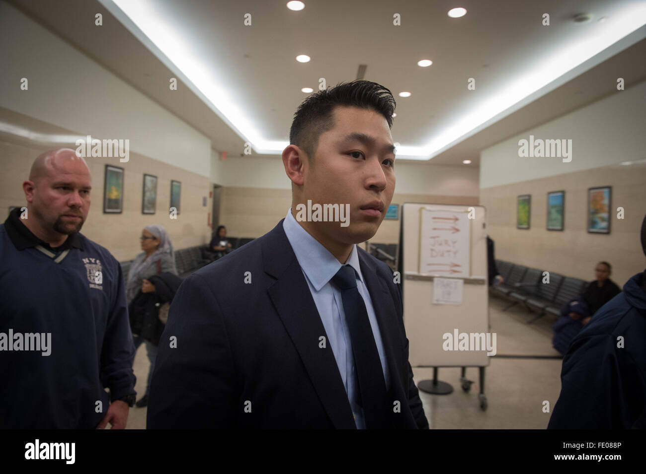 New York, NY, USA. 2nd Feb, 2016. New York City police officer PETER