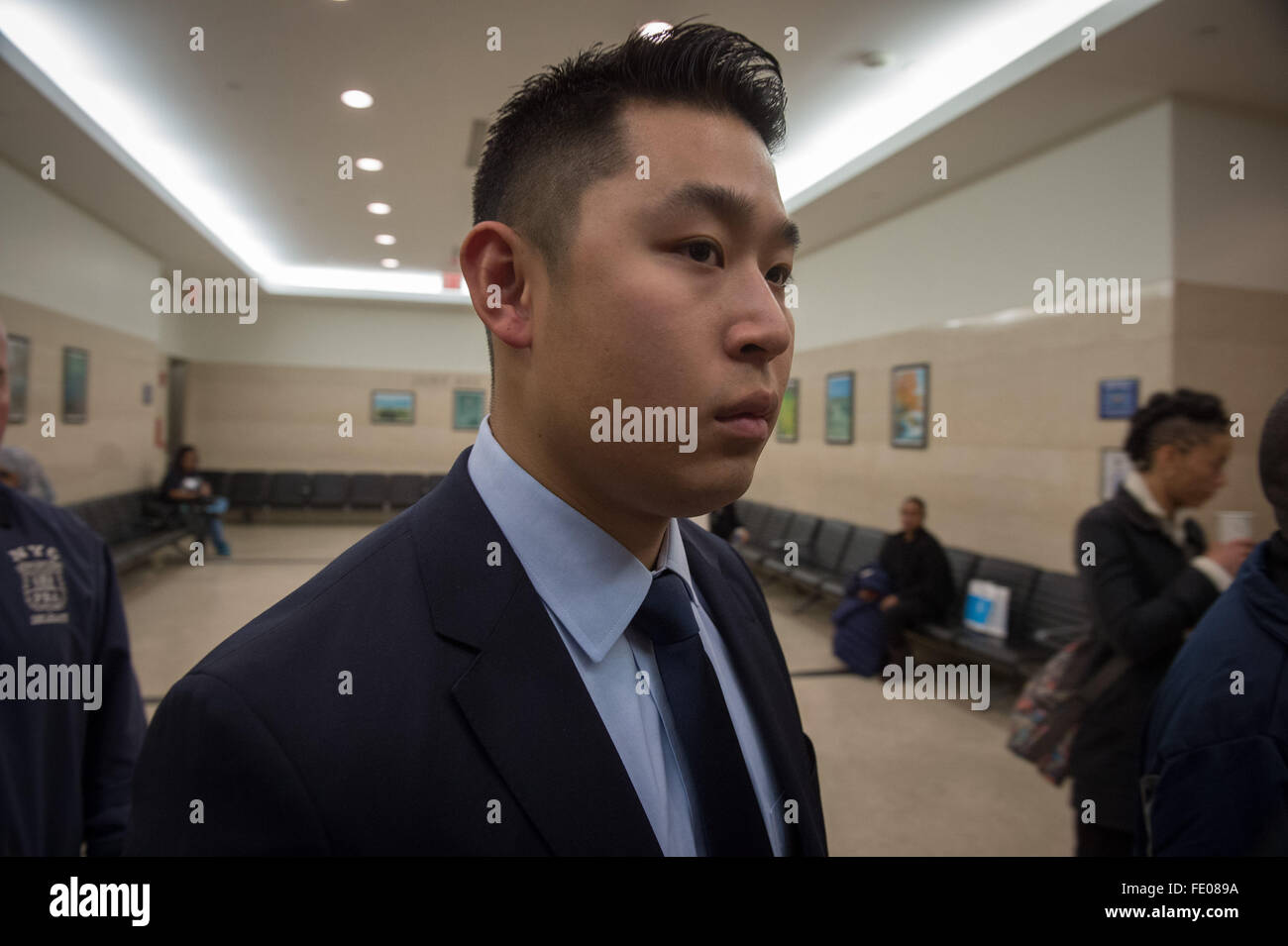 New York, NY, USA. 2nd Feb, 2016. New York City police officer PETER