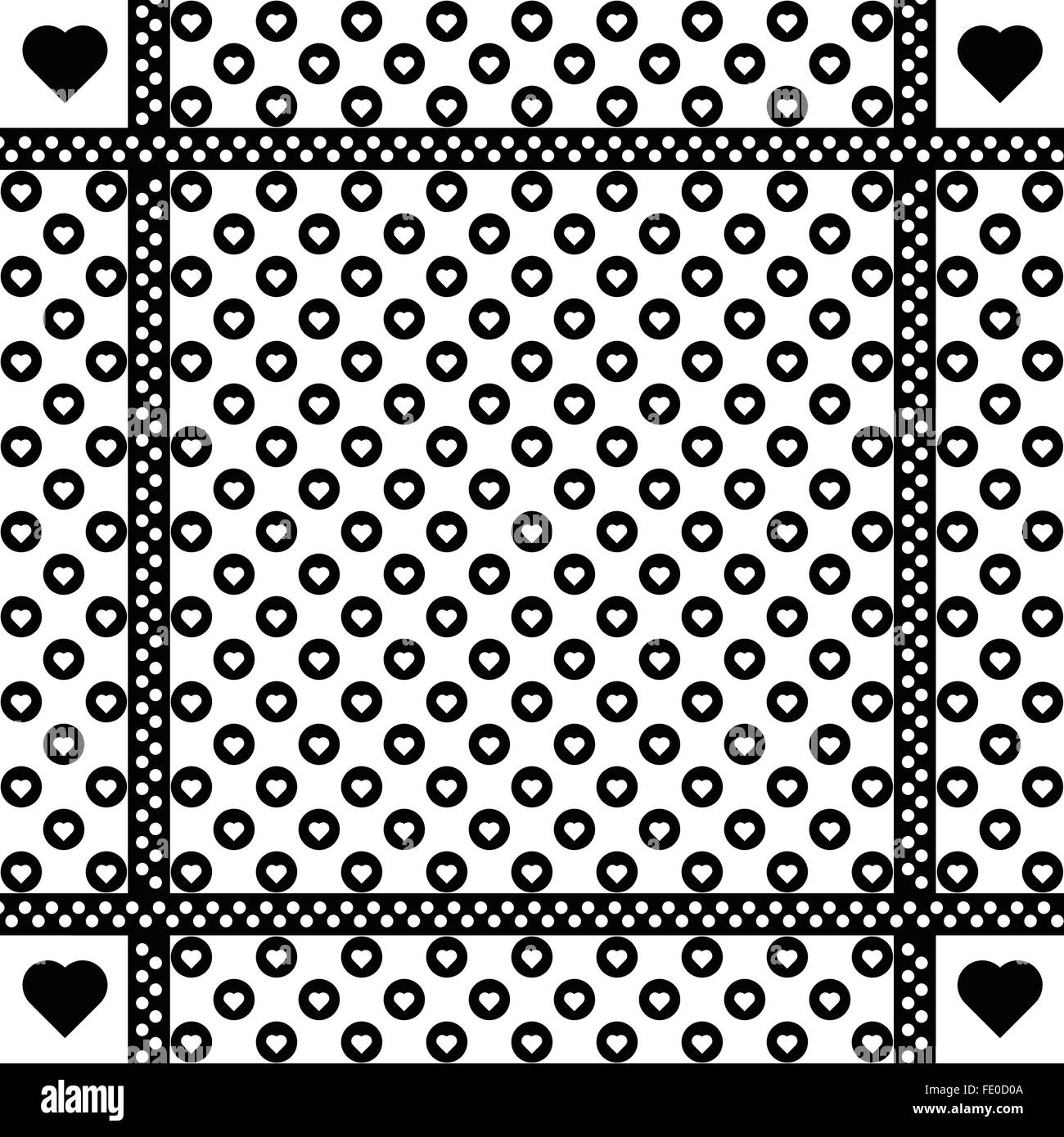 Background of seamless dots pattern Stock Vector Image & Art - Alamy
