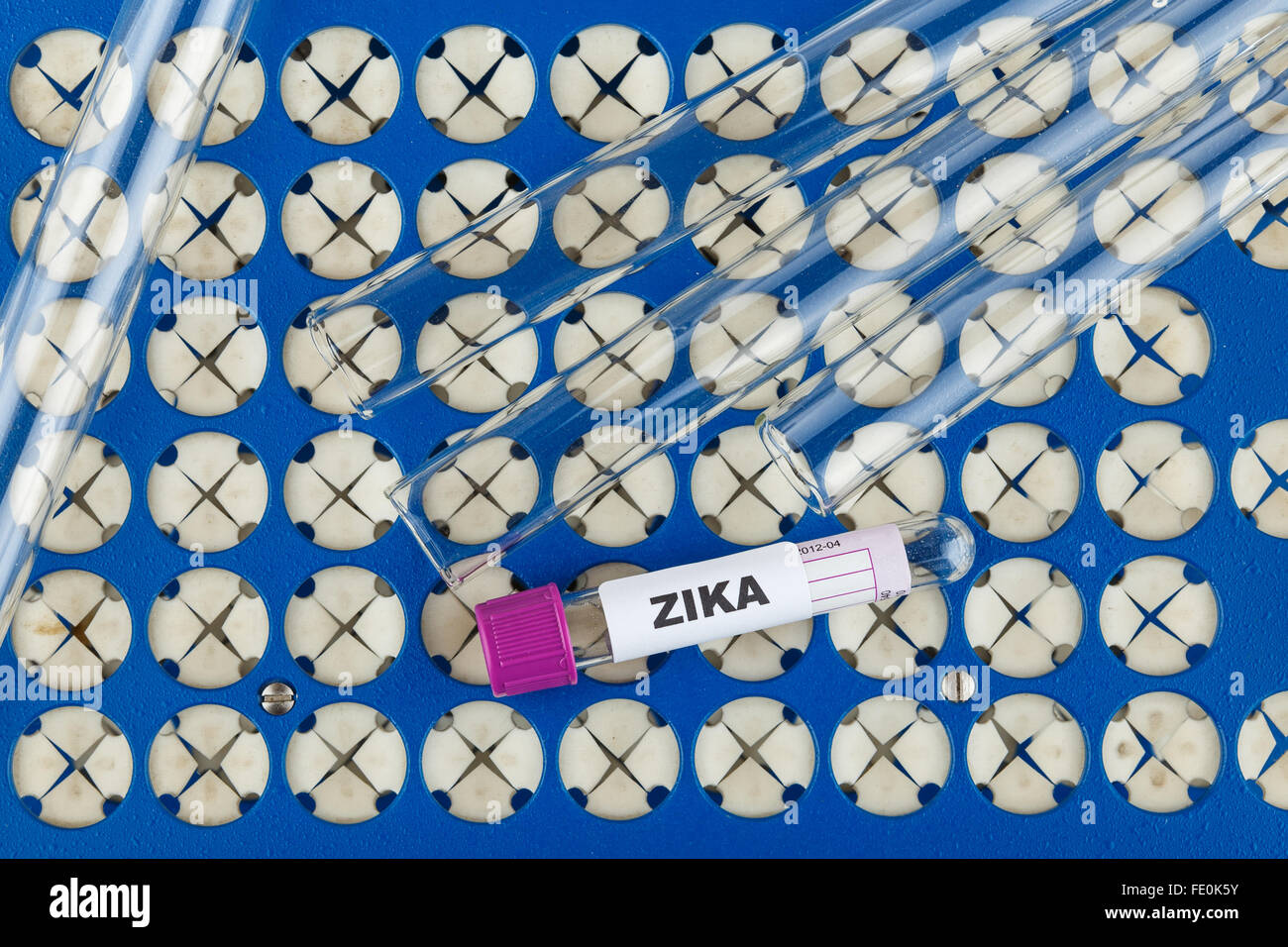 Zika virus concept photo with test tube Stock Photo - Alamy