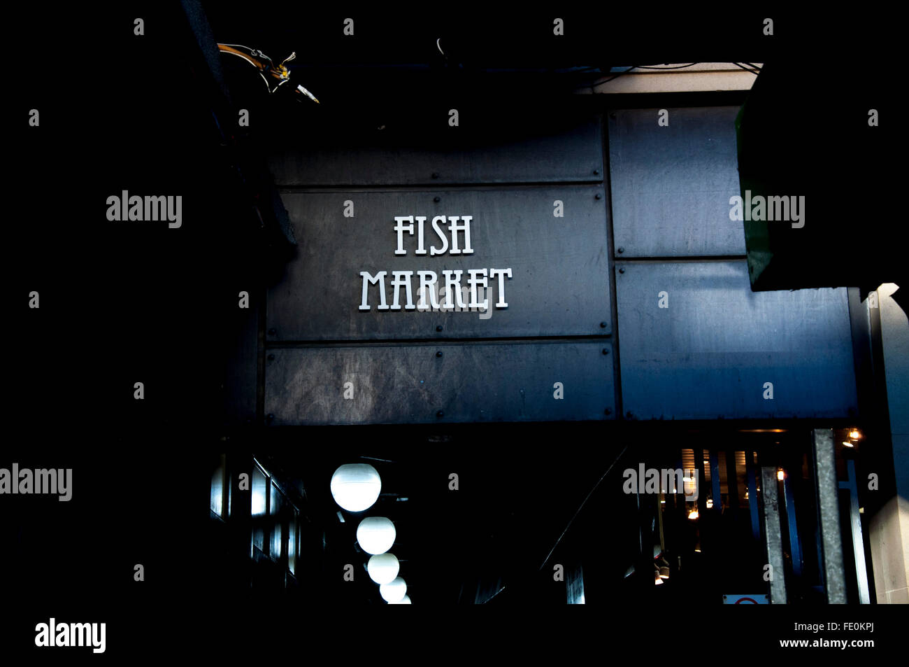 Fish market Doncaster Stock Photo Alamy