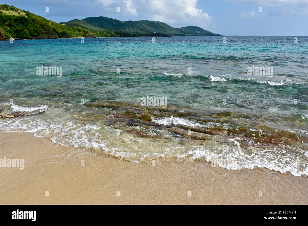 Tamarindo beach on Culebra island, Puerto Rico Stock Photo