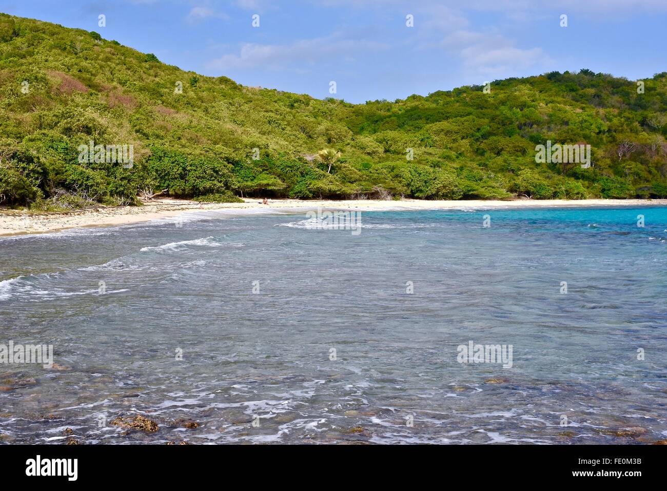 Tamarindo beach on Culebra island, Puerto Rico Stock Photo