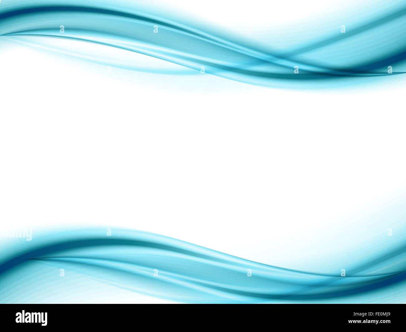 Abstract smooth wave motion illustration Stock Vector Image & Art - Alamy