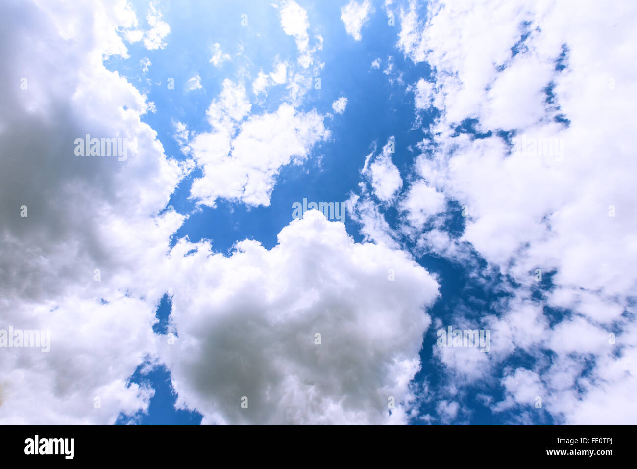 sky clouds nature landscape background Stock Photo - Alamy