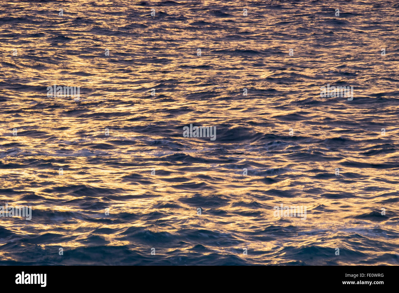 Gentle ocean waves, Atlantic, La Gomera, Canary Islands, Spain Stock Photo