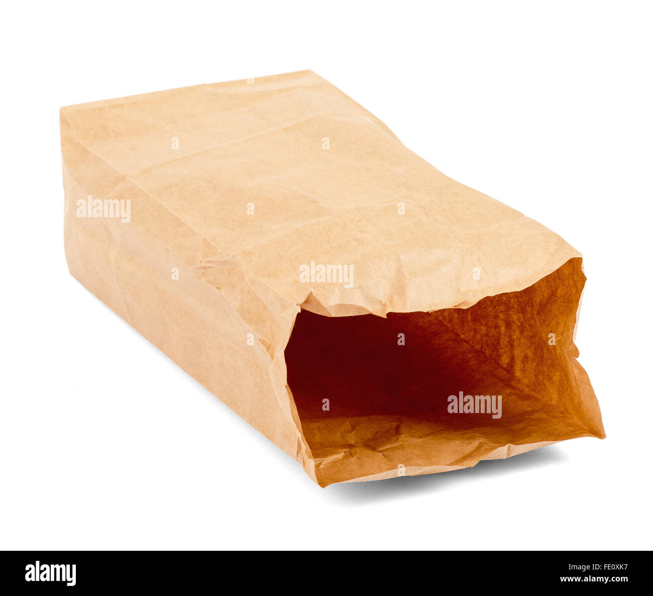 Recycle brown paper bag Stock Photo Alamy
