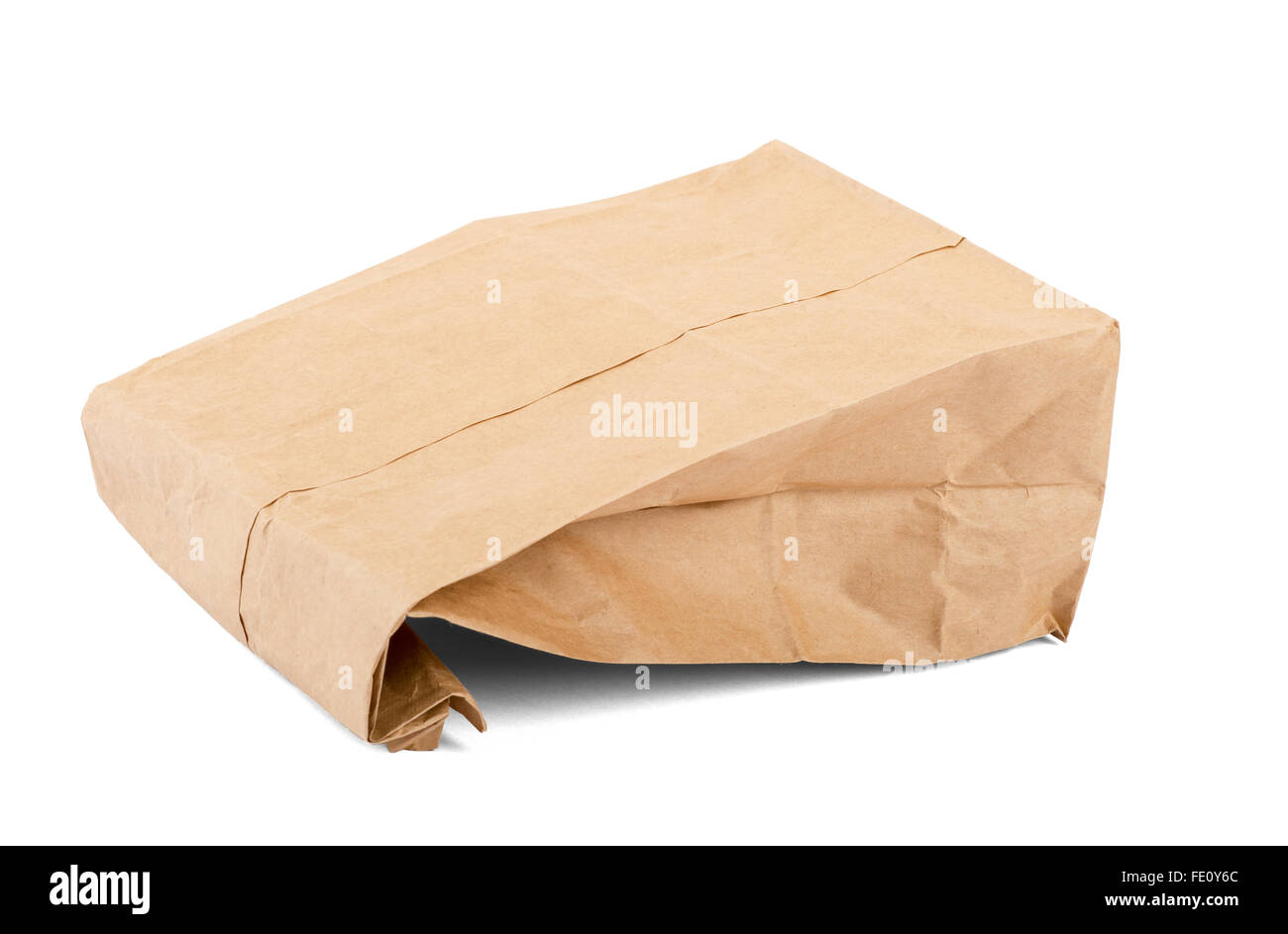 Recycle brown paper bag Stock Photo Alamy
