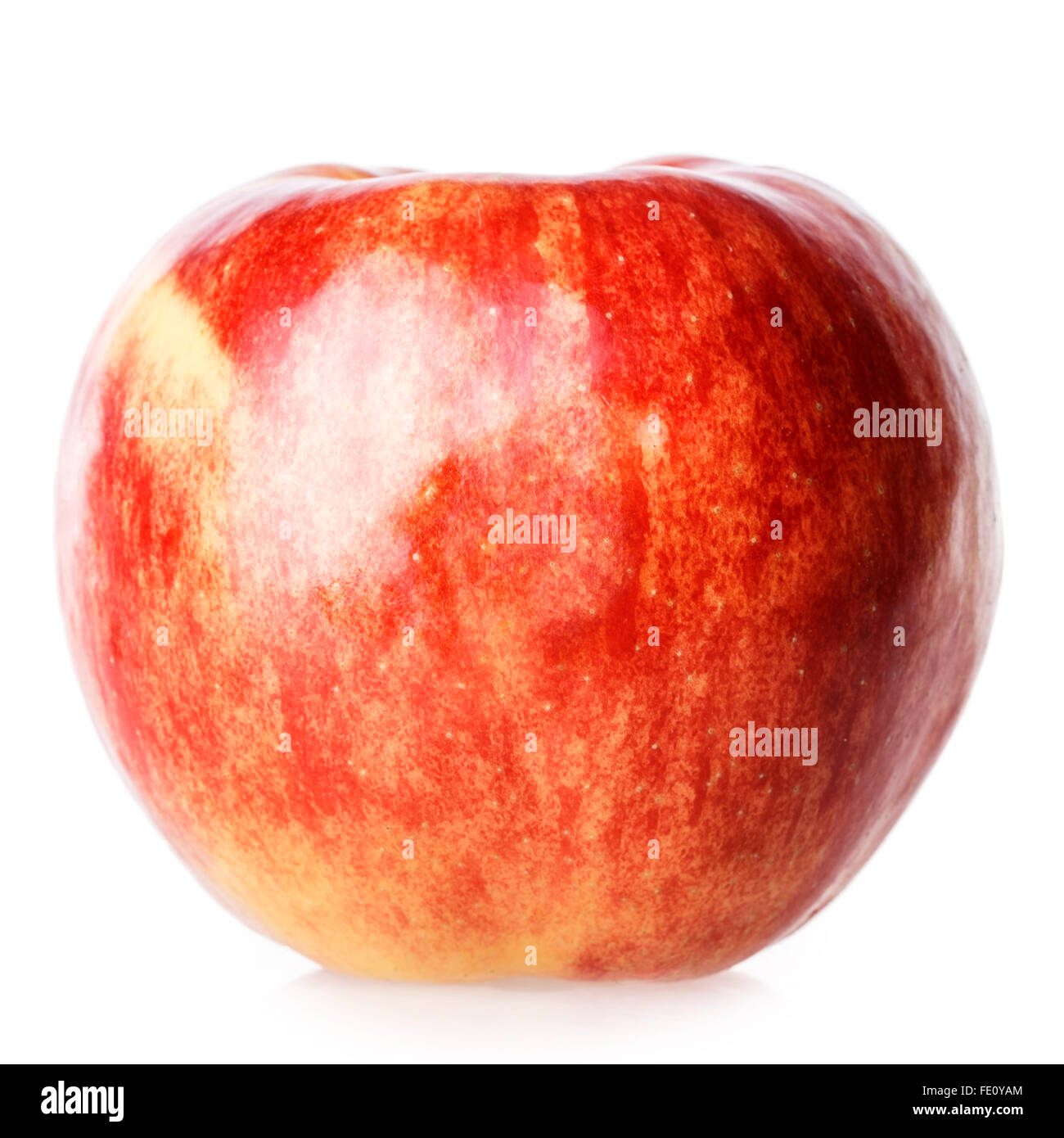 red Apple Isolated on white background Stock Photo - Alamy