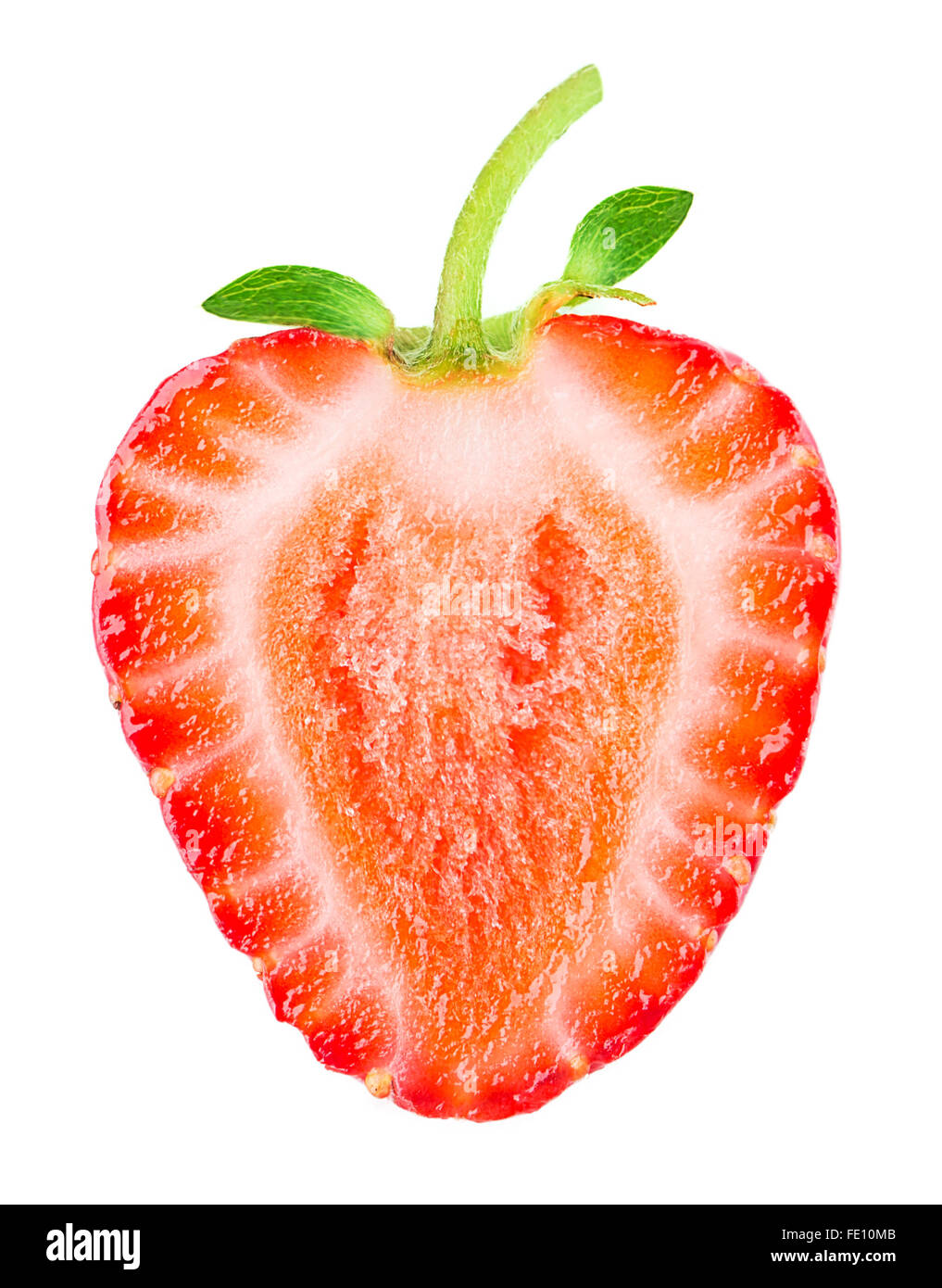 Half strawberry hi-res stock photography and images - Alamy
