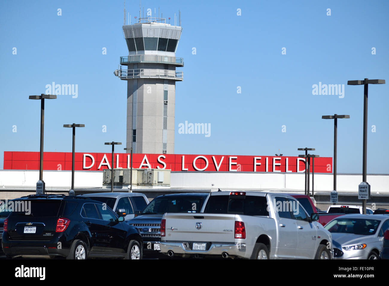 Southwest Airlines pilots protested outside Love Field terminal which is pictured here. Credit:  Brian T. Humek/Alamy Live News Stock Photo