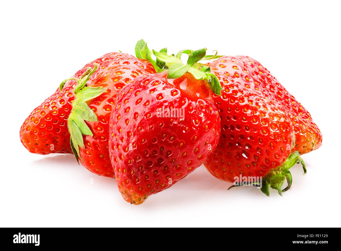 Fresh wild strawberries perfect hi-res stock photography and images - Alamy