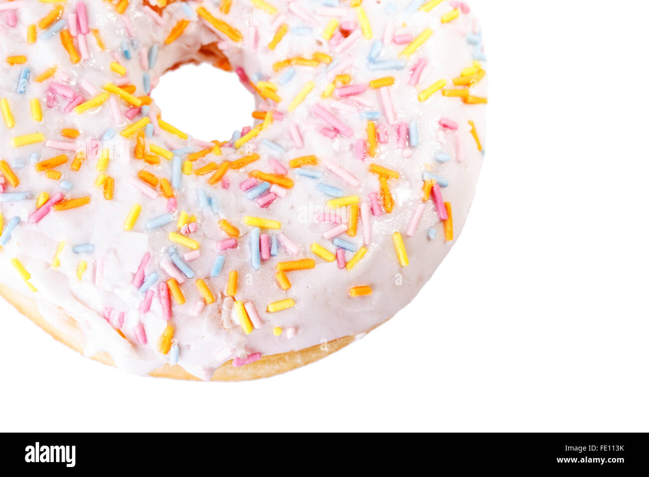 donut Isolated on white background Stock Photo - Alamy
