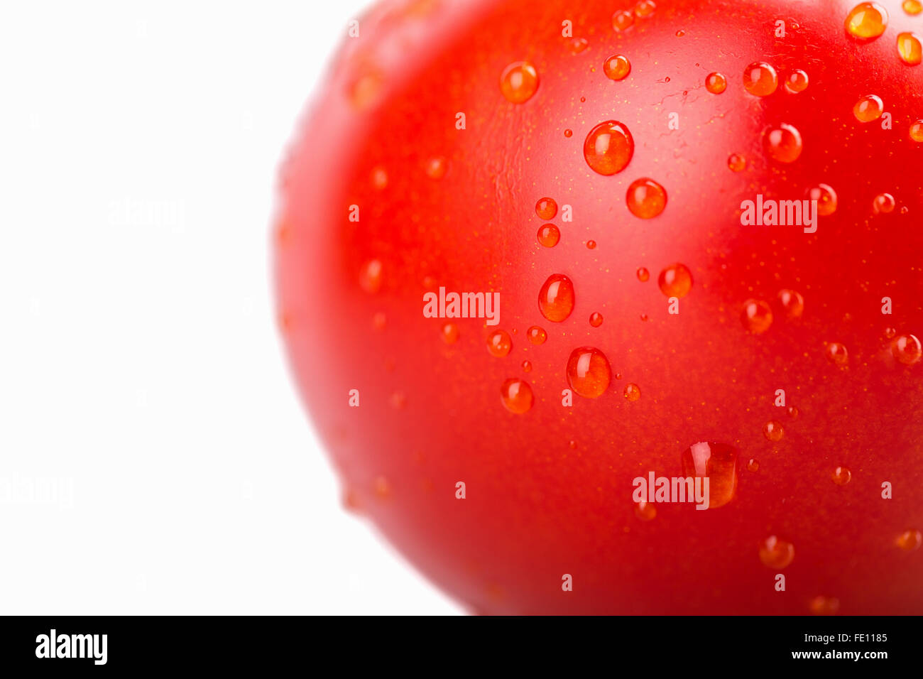 tomato Isolated on white background Stock Photo - Alamy