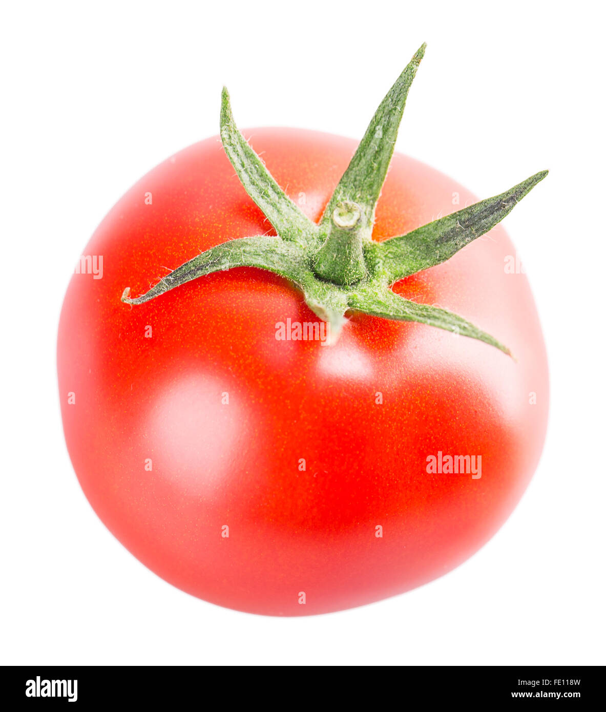 tomato Isolated on white background Stock Photo - Alamy