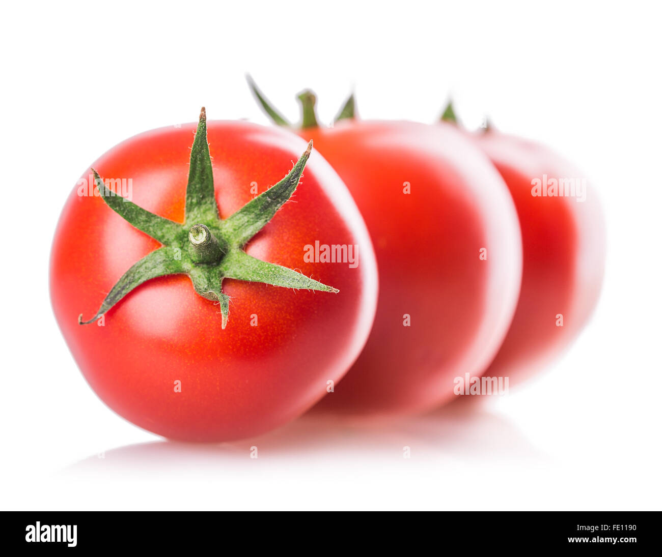 tomato Isolated on white background Stock Photo - Alamy