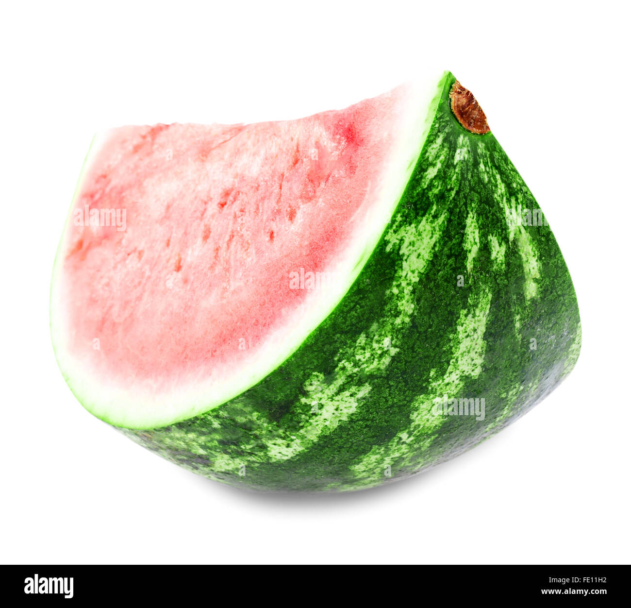 watermelon Isolated on white background Clipping Path Stock Photo - Alamy
