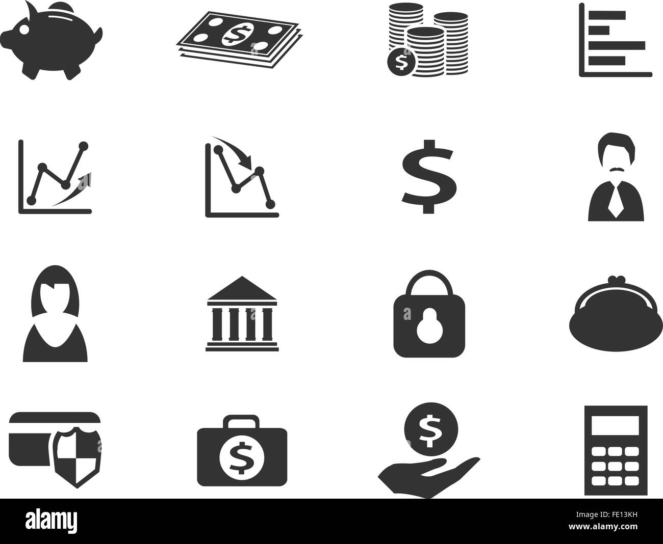 Business and Finance Icons Stock Vector Image & Art - Alamy
