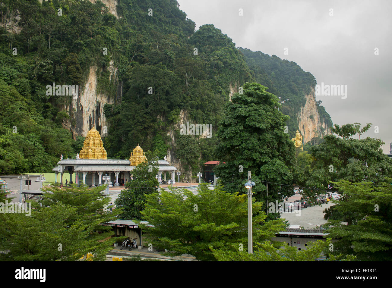 Hindu temple in Batu Caves, Kuala Lumpur. Malaysia Stock Photo