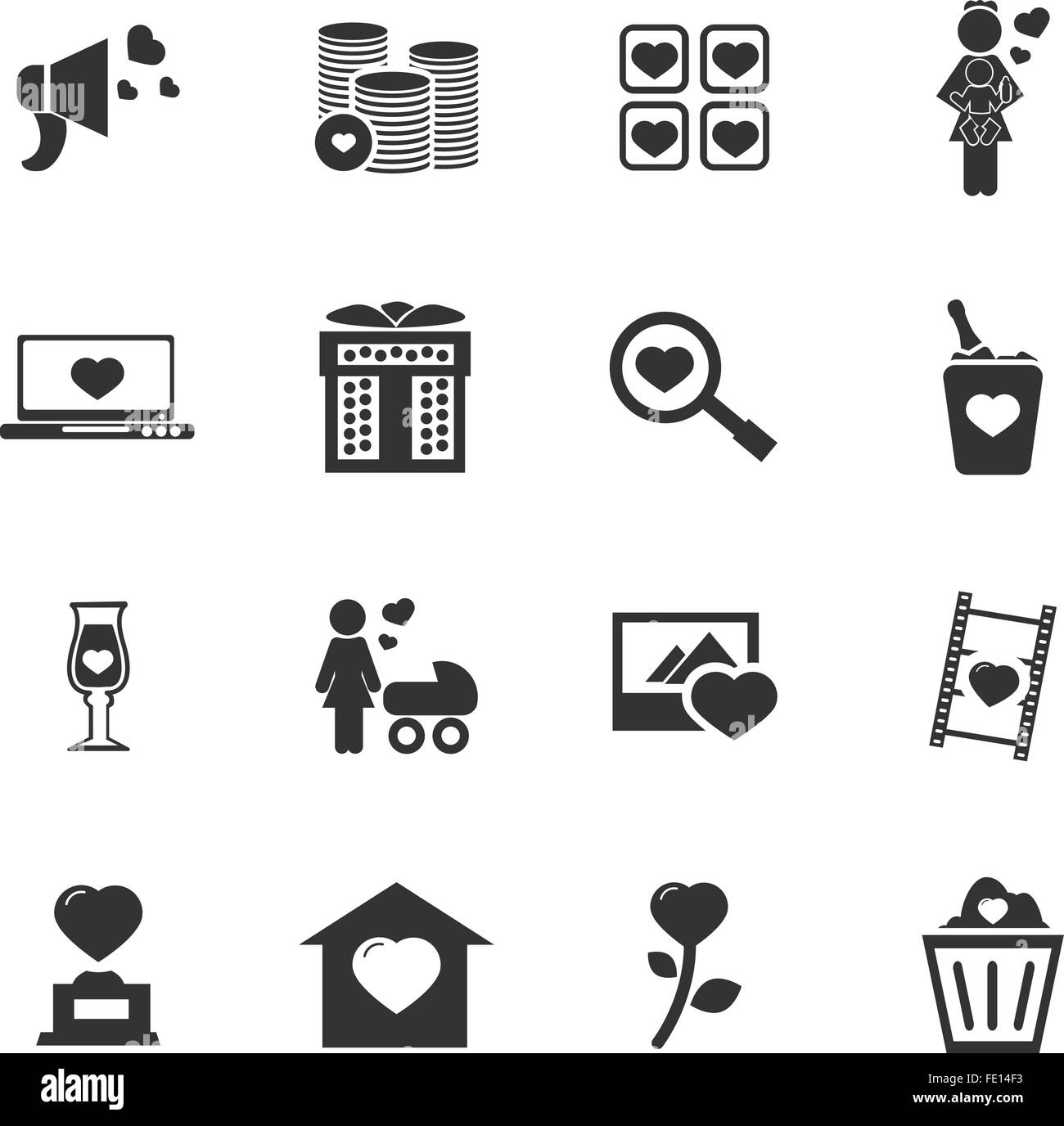 Valentine day holiday couple Black and White Stock Photos & Images - Alamy