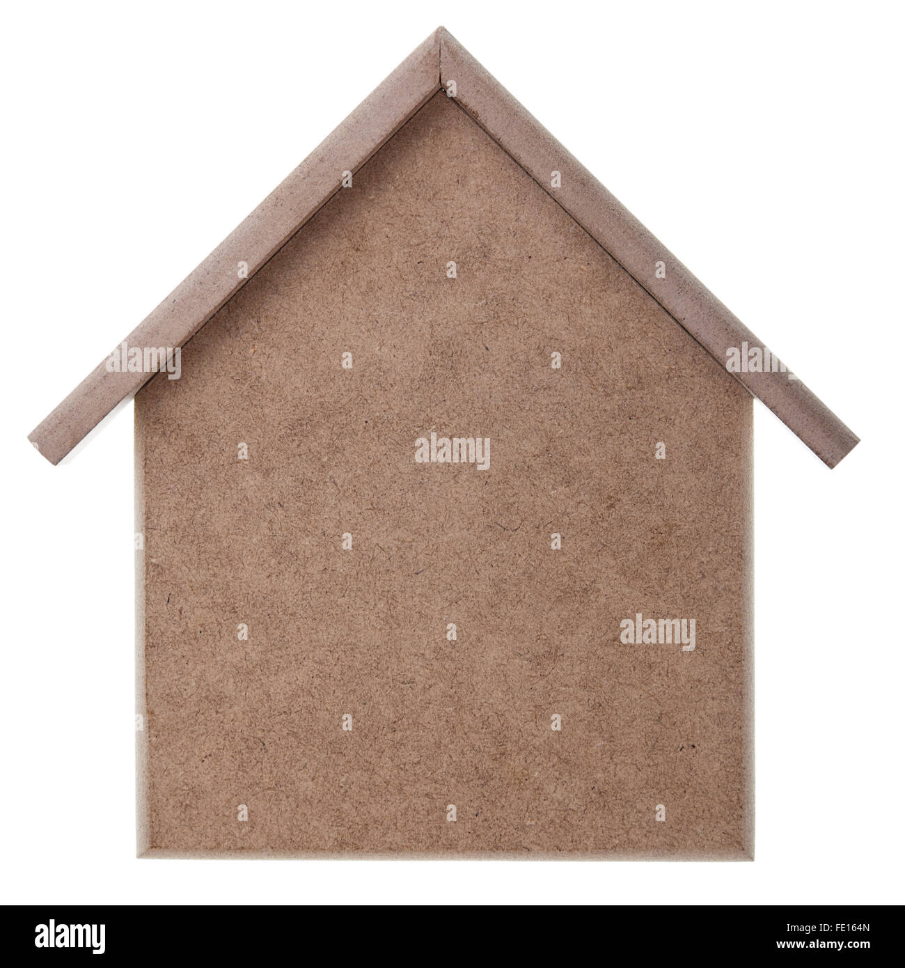 House Wooden toys Isolated on white background Stock Photo - Alamy