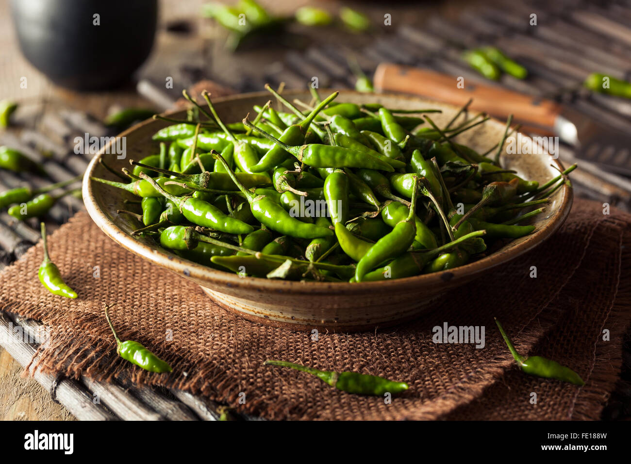 Green pepper vegetable food hi-res stock photography and images - Alamy
