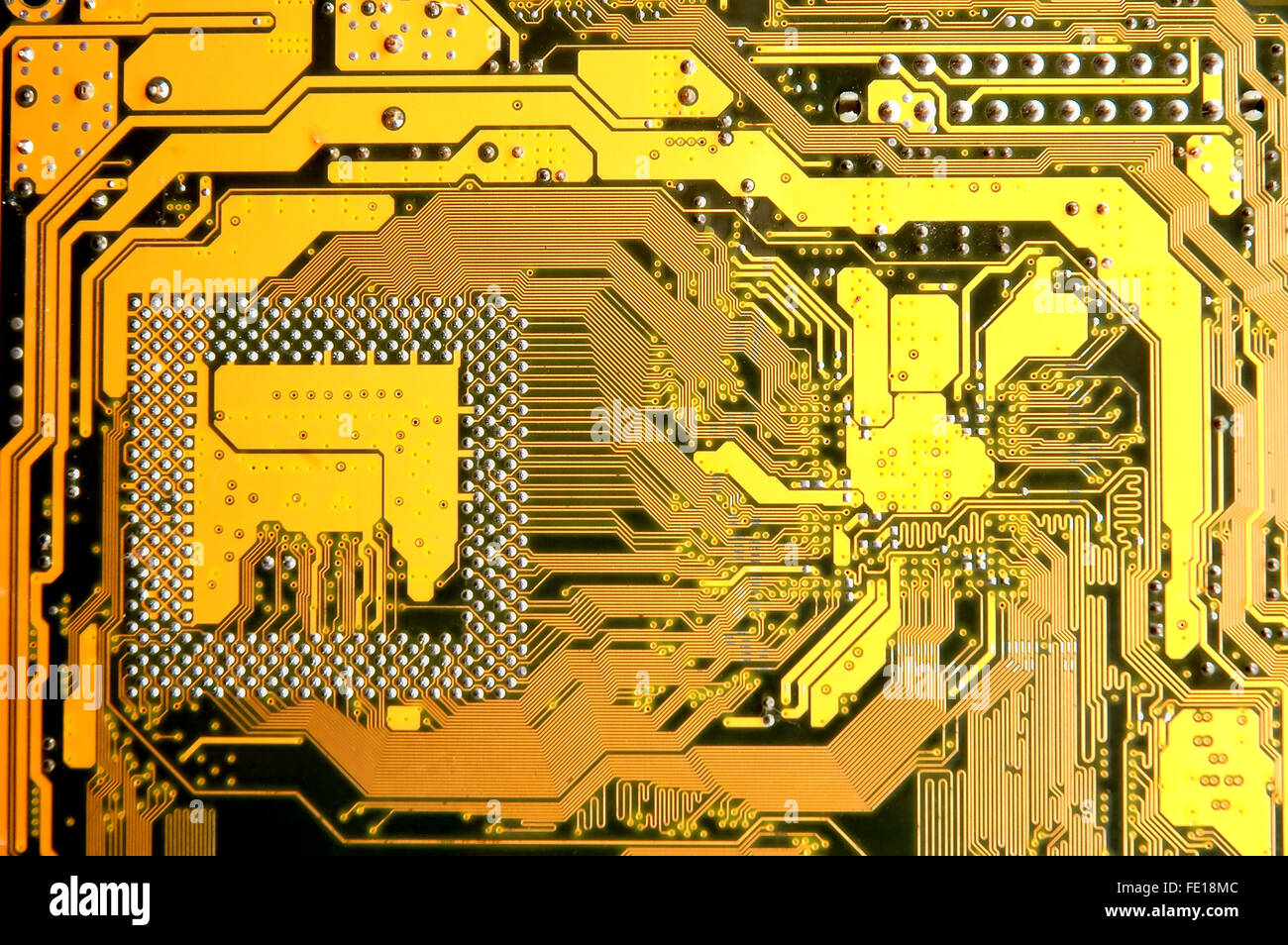 electric circuite Stock Photo