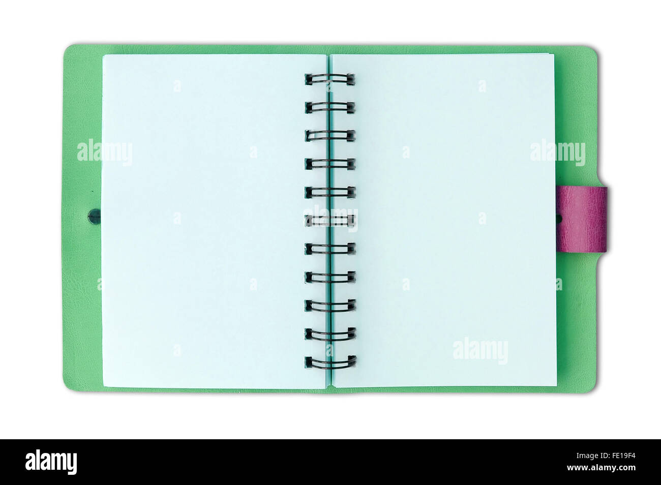 blank notebook isolated Stock Photo Alamy