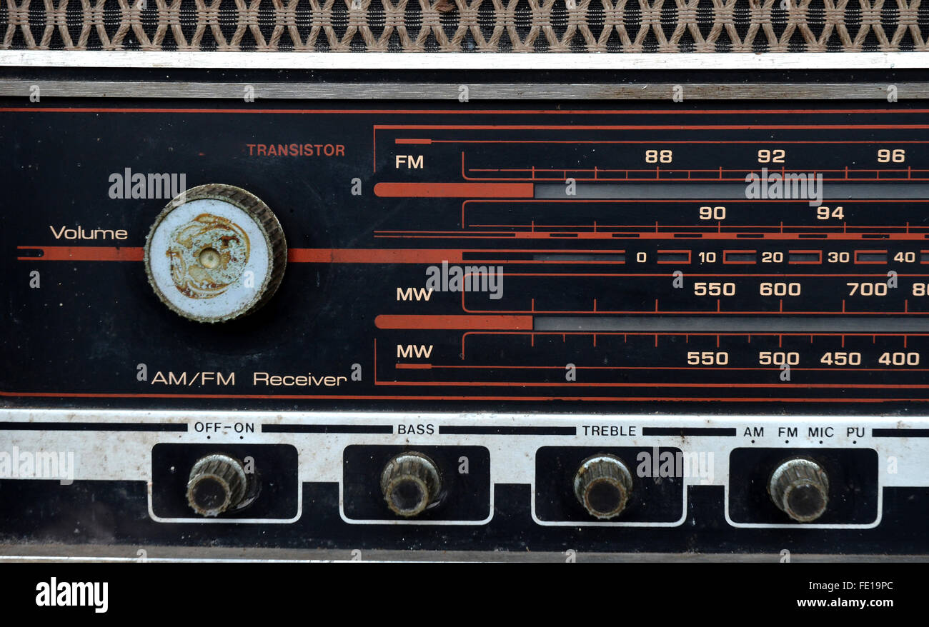 Vintage radio dial hires stock photography and images Alamy