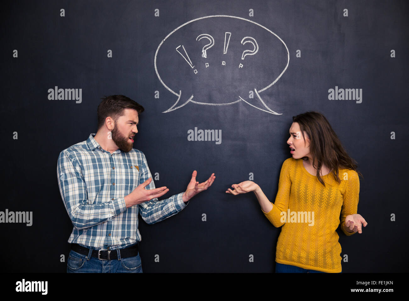 Black Couple Upset High Resolution Stock Photography and Images - Alamy