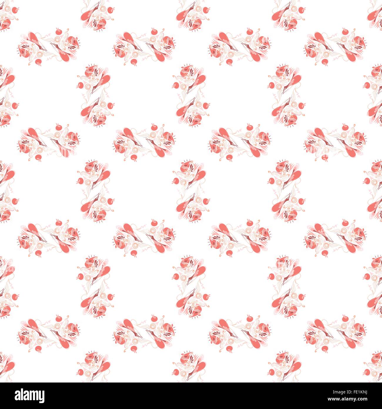 Abstract rose seamless pattern Stock Vector Image & Art - Alamy