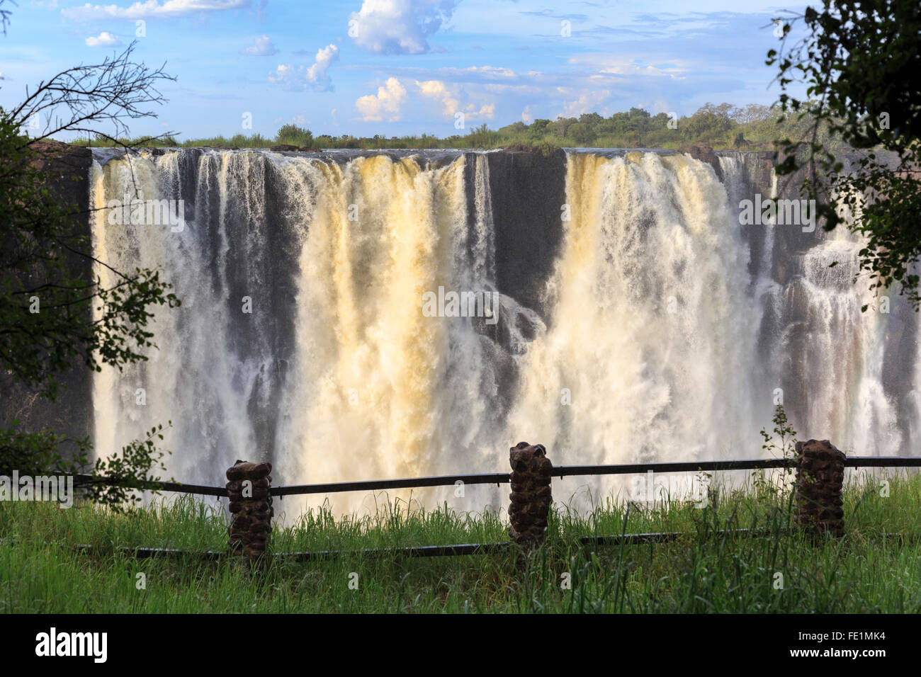 Victoria Falls, Zambia, Africa Stock Photo