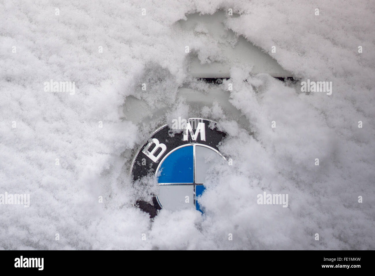 BMW logo Stock Photo