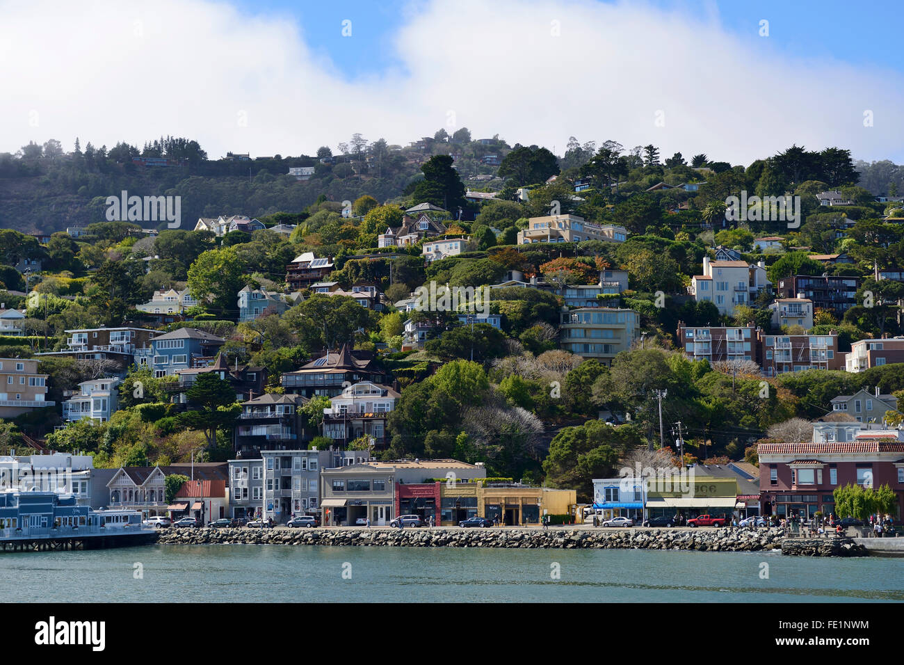 The town of sausalito hi-res stock photography and images