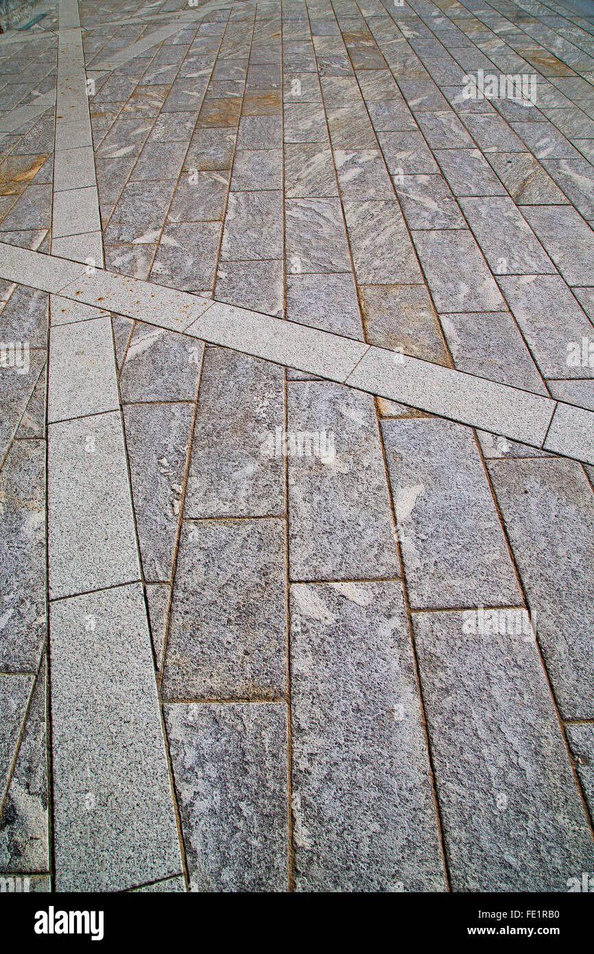 brick in legnano street lombardy italy varese abstract pavement of a ...
