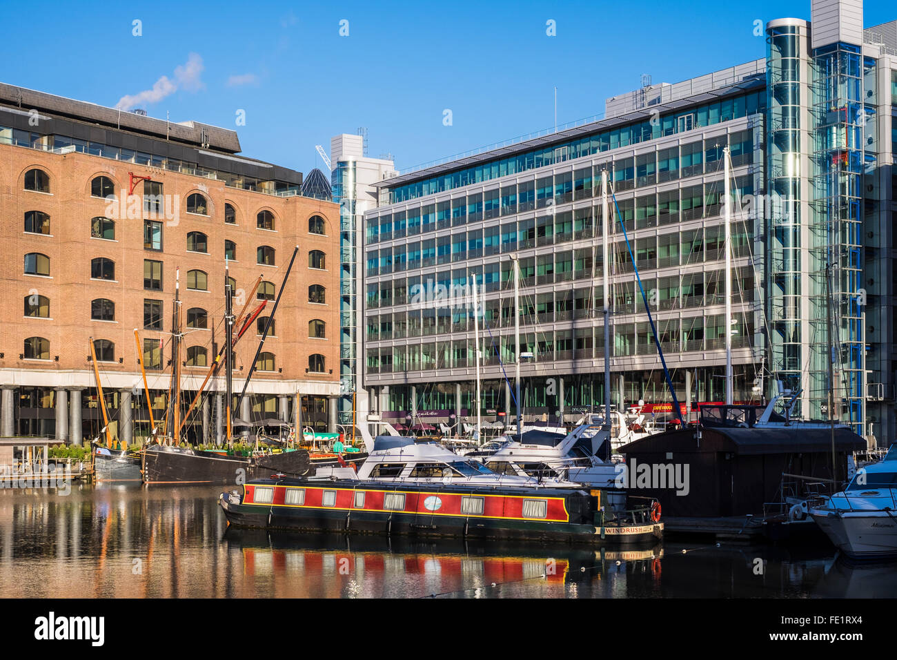St.Katherine Docks, London, England, U.K Stock Photo Alamy