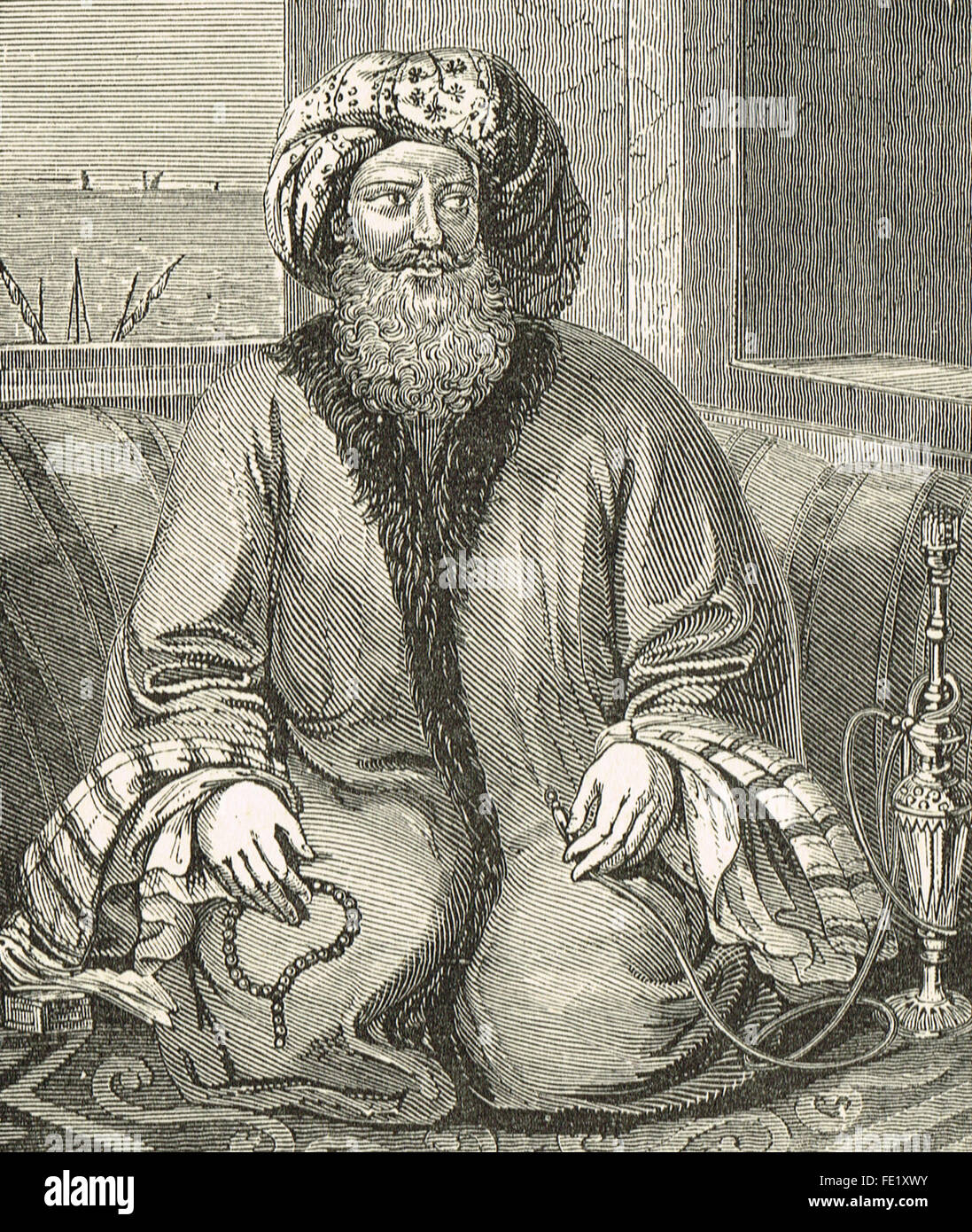 Engraving Muhammad Ali Khedive of Egypt Stock Photo Alamy