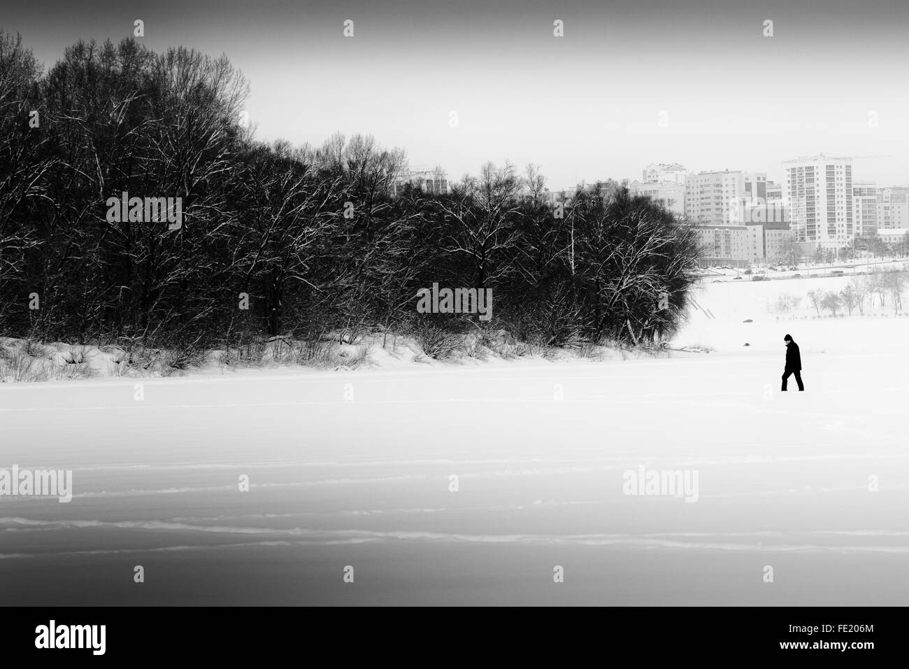 Man walks alone hi-res stock photography and images - Alamy